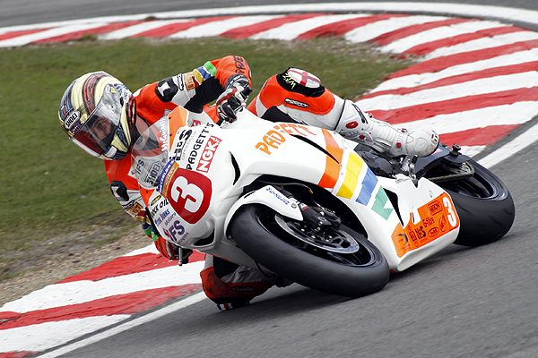 John McGuinness at Brands Hatch on Easter Monday 2010