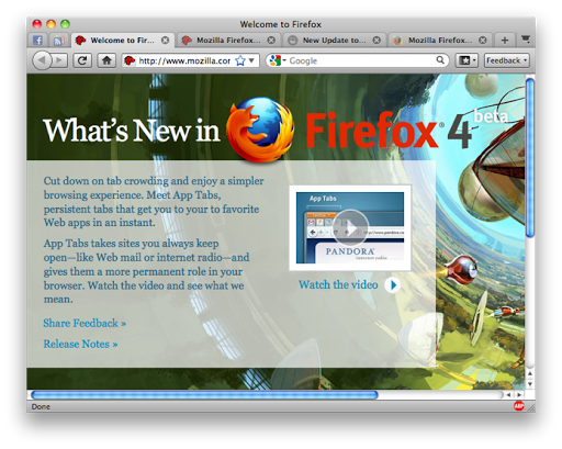 App Tabs & Tabs on Top