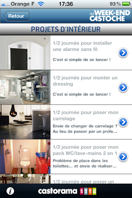  Castorama sur iPhone