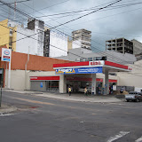 One of the  few eating establishments open in downtown  Asunción on the weekennd.