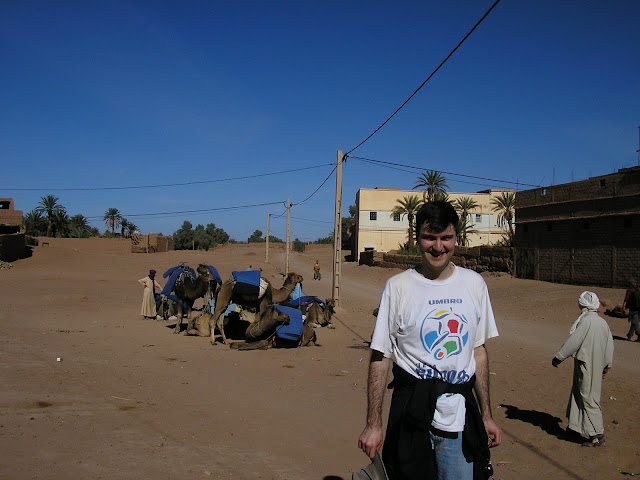 In the village where we stopped to buy water on the first full day of camel riding