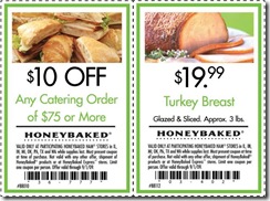honey baked ham coupon