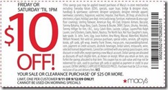 MACY'S COUPON
