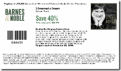 barnes and noble coupon
