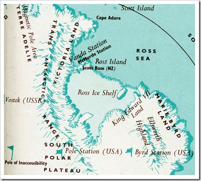 map of antarctica