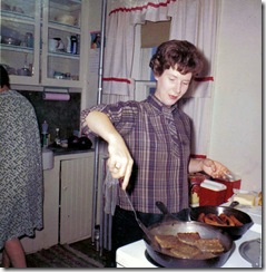 Kay Mannel - cooking - Sep 1963