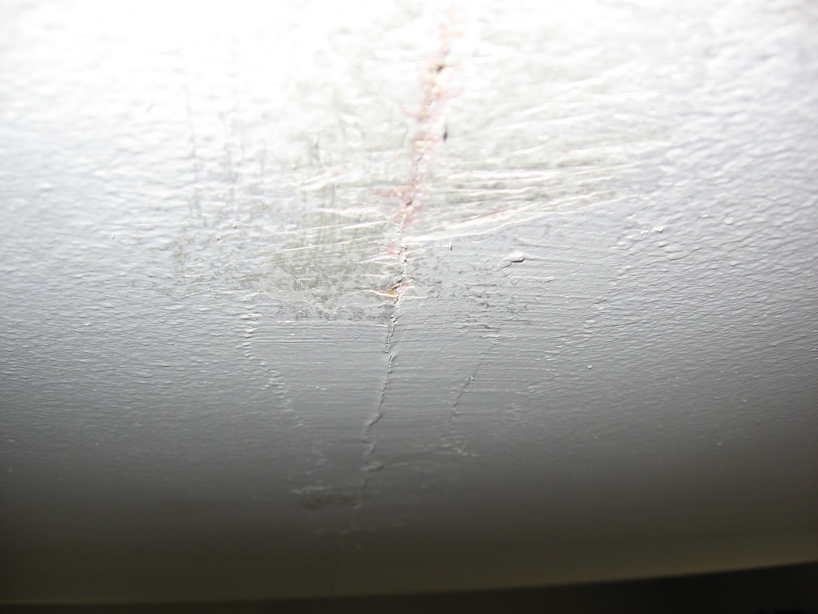 Plaster Repair How To Patching A Failed Ceiling Drywall Seam