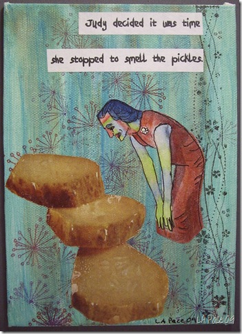 Smell the Pickles collage