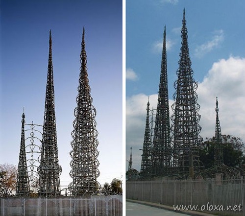 strange-skyscrapers-simon-rodia-towers-la strange-skyscrapers-simon-rodia-towers-la