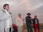 Ein schöner Sonnenuntergang bei den Dünen in Swakopmund. Ein schöner Sonnenuntergang bei den Dünen in Swakopmund.