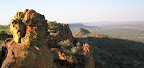 2. Nacht am Waterberg Plateau mit Blick nach Osten, in die Kalahari. 2. Nacht am Waterberg Plateau mit Blick nach Osten, in die Kalahari.