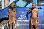 San Kinder in der Kalahari. San Kinder in der Kalahari.