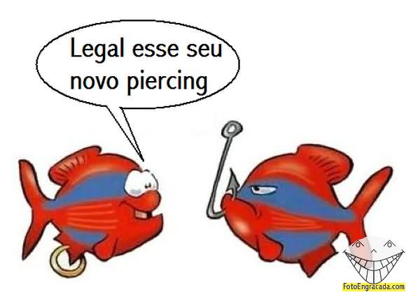 Peixe com Piercing