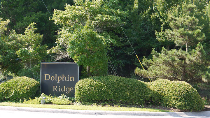entrance sign - Dolphin Ridge - Emerald Isle North Carolina