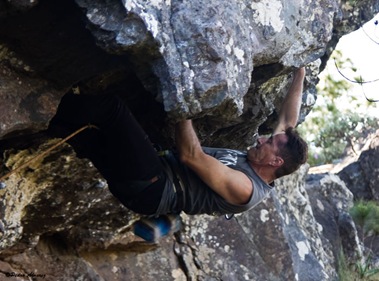 Escalando en tamadaba05