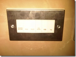 Goodby brushed steel switches