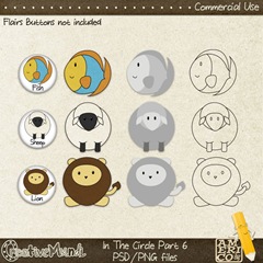 Free Digital Animal Doodles