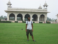 Inside the Red Fort, Delhi.