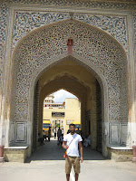 In front of the City Palace, Jaipur