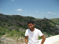 Overlooking the hills from Amber Fort, Jaipur