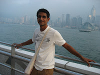 Overlooking Hong Kong bay, Hong Kong