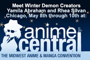 Meet Yaoi Press artist Rhea Silvan and Writer/Publisher Yamila Abraham at Anime Central 2009