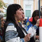 Свободівці співають гімн України