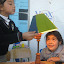 Proyecto "Lámpara con pantalla giratoria" del Colegio Victoriano