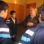 Tras la conferencia, estudiantes de 8º Básico de la Escuela República de Guatemala dialogaron con el Dr. Radostin Kurtev.