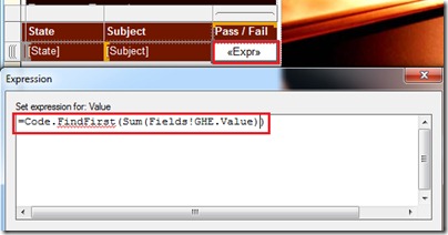 Using function in expression