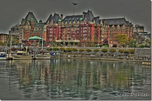 The Empress Hotel in HDR