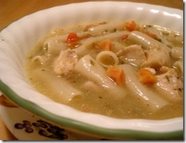 chicken veggie soup