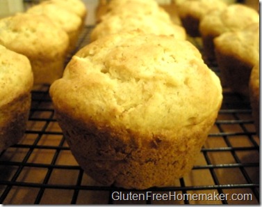 pineapple coconut muffins on rack