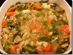 chicken pot pie in dish chicken pot pie in dish