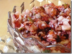 cran-apple salsa