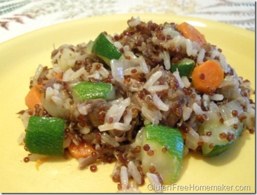 roast beef skillet meal