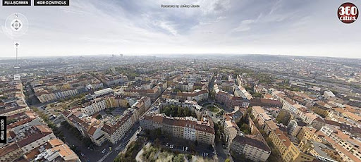 Panorámica de Praga 360cities.com