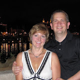 Steve &amp; Steph with "Italy" in the Background