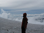 Josh Wirth at base camp.