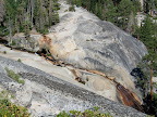 Gary's Pools. Can you spot our tent?