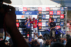 Trophy ceremony.