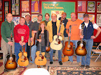 Our class and instructors (Marjorie Thompson & Jorma Kaukonen).