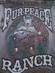 Fur Peace Ranch sign.