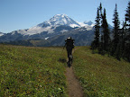 Skyline Divide trail.