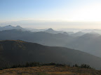 Looking north from the ridge. Could actually see the bay (60+ miles away) from up here.