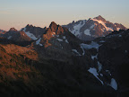 Shuksan at sunset.