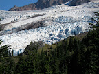 Roosevelt and Coleman glaciers on Mt Baker.