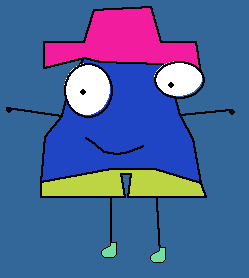 Make your own monster and give him hats, socks, and shorts.
