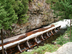 Hawk Lake Log Chute