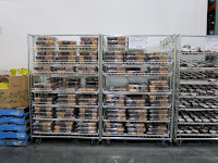 3.25 kg snack platters.  Maybe theres 400kg+ of fruit & nuts in this picture.